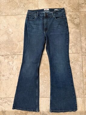 Wrangler Women's Deep Blue Flare Jeans